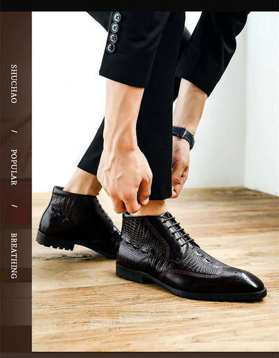 Botas Martin de Cuero Vacuno Transpirable para Hombre - Image 10