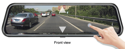 Espejo Retrovisor con Cámara Dashcam Dual Frontal y Trasera - Image 28