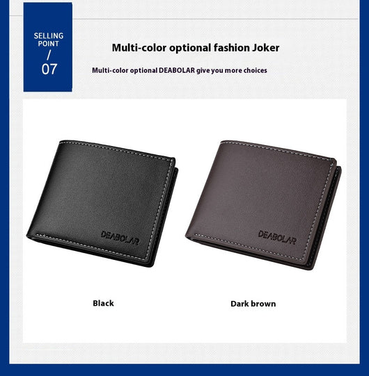Billetera Horizontal Plegable para Hombre - Leisure Two Fold - Image 11