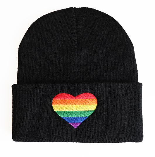 Gorro Tejido con Bordado Love Colorido para Hombres y Mujeres LGBTQ+ - Image 5