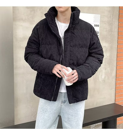 Chaqueta Acolchada de Algodón para Hombre - Estilo Deportivo y Casual - Image 14