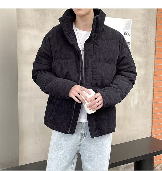Chaqueta Acolchada de Algodón para Hombre - Estilo Deportivo y Casual - Image 14