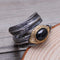 Anel de Pena Vintage Garnet Feminino Anel Negro Ônix