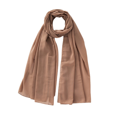 Pañuelo Burbuja de Gasa Perla en Colores Puros para Mujer - Image 26