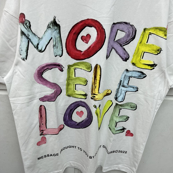 Camiseta Unisex Holgada de Cuello Redondo y Manga Corta
