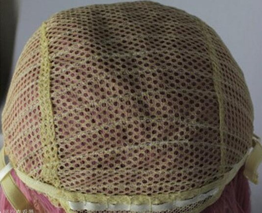 Peluca Larga Rosa Claro con Flequillo Recto - Fibra de Alta Temperatura Estilo Fashion - Image 8