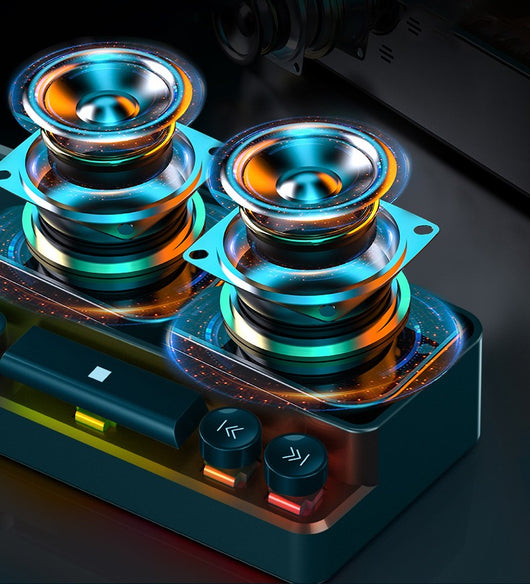 Parlante Bluetooth Gaming para Escritorio - Sonido Estéreo Premium - Image 3