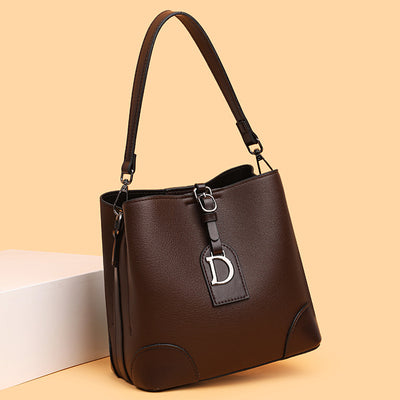 Bolso Bucket Bandolera Bicolor para Mujer - Image 3
