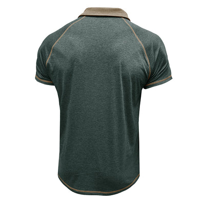 Polo Clásico de Manga Corta para Hombre - Camiseta Bottoming - Image 25