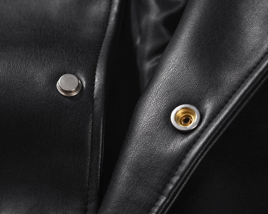 Chaqueta de Cuero PU Retro con Solapa - Estilo Alta Moda Europeo - Image 10