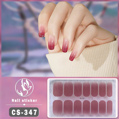 Uñas Postizas Impermeables de Color Sólido para Nail Art - Image 12