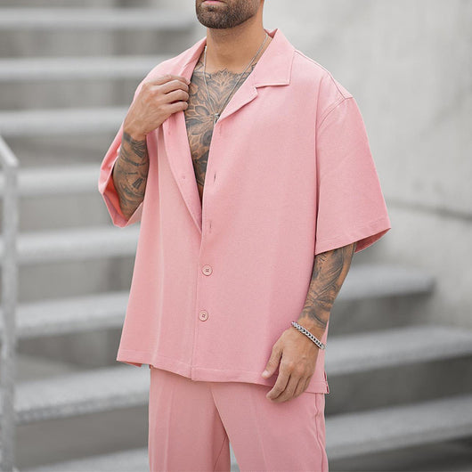 Conjunto de Verano para Hombre: Camisa Casual y Pantalón Coordinado - Image 10