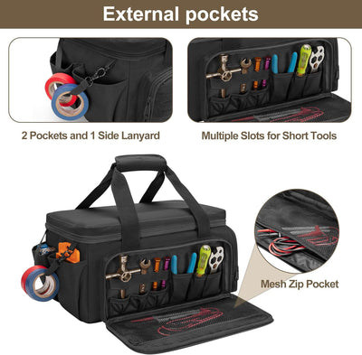 Bolsa Organizadora de Herramientas Artesanal Multifuncional para Hombre - Image 11
