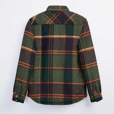 Chaqueta Camisa de Franela Gruesa Acolchada para Hombre - Image 18