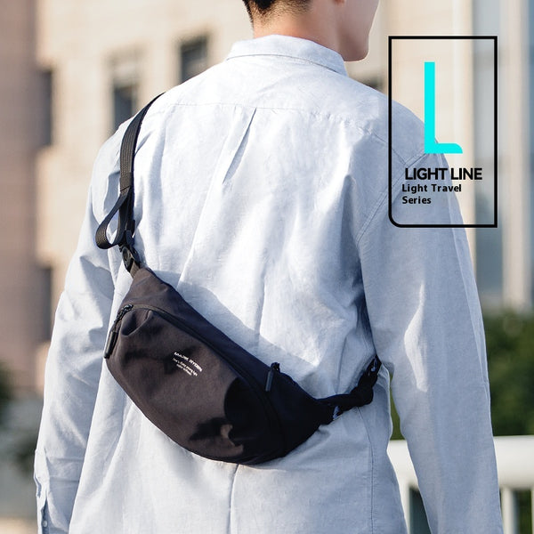 Bolsa Cruzada para Hombre - Mochila Portátil de Pecho y Hombro