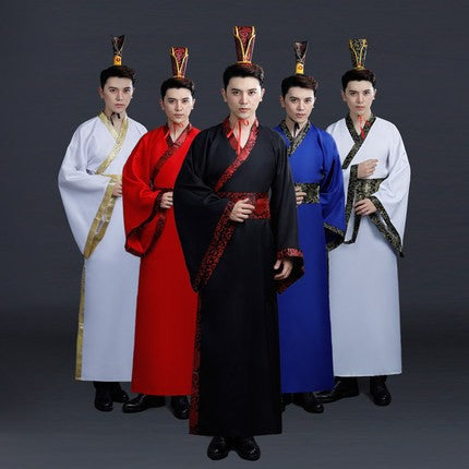Traje Tang Primavera Otoño - Ropa Tradicional China para Hombre