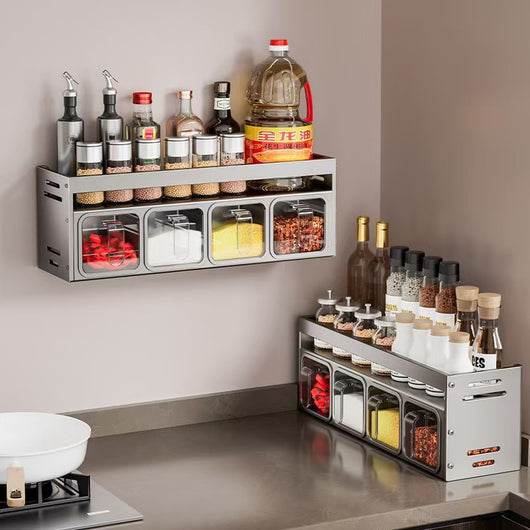 Organizador de Especias para Cocina - Estante de Almacenamiento Moderno