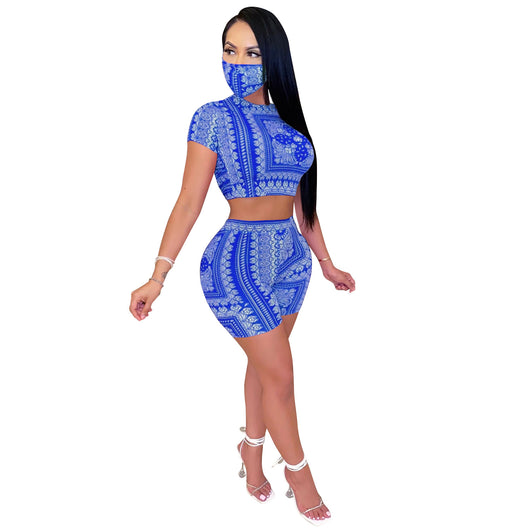 Conjunto Deportivo Femenino Estampado Digital con Cinta Decorativa - Image 11