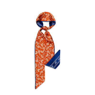 Pañuelo de Seda Delgado para Mujer - Bufanda Decorativa Transpirable - Image 30
