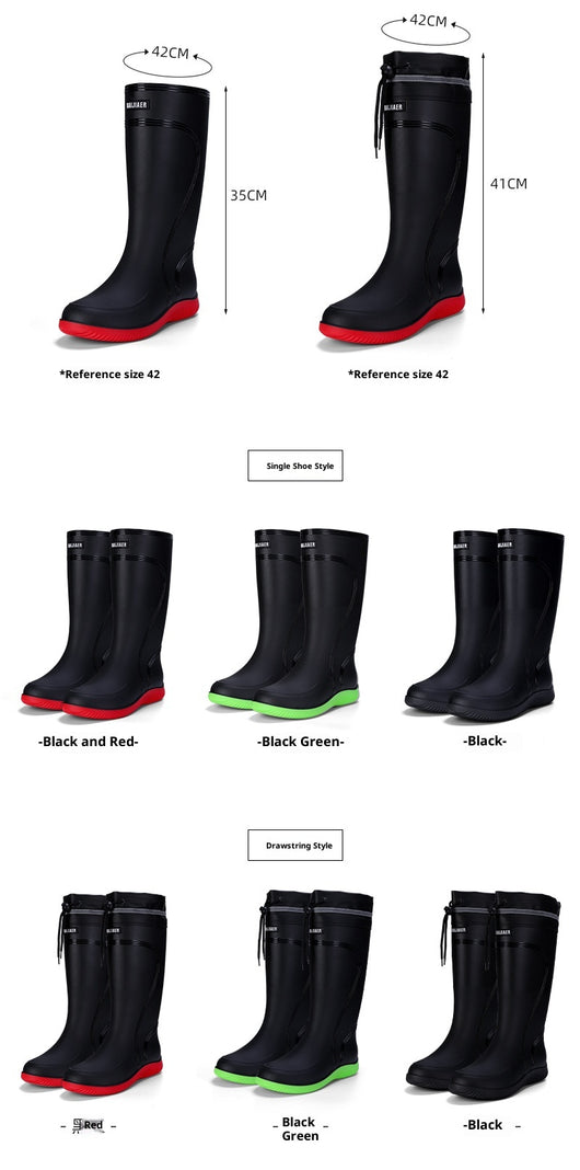Botas Impermeables de Trabajo para Hombre - Antideslizantes y Resistentes - Image 29