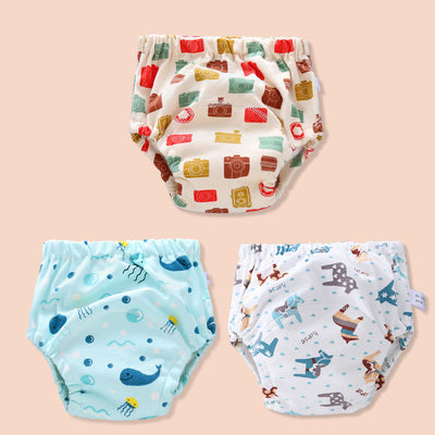Barrera Absorbente de Algodón Reutilizable Impermeable para Bebés - Image 48