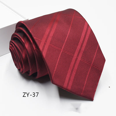 Corbata Clásica Rayada 1200D para Hombre - Elegancia Profesional - Image 84