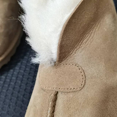 Botas de Nieve para Mujer en Gamuza con Pelaje - Calidez y Estilo - Image 5