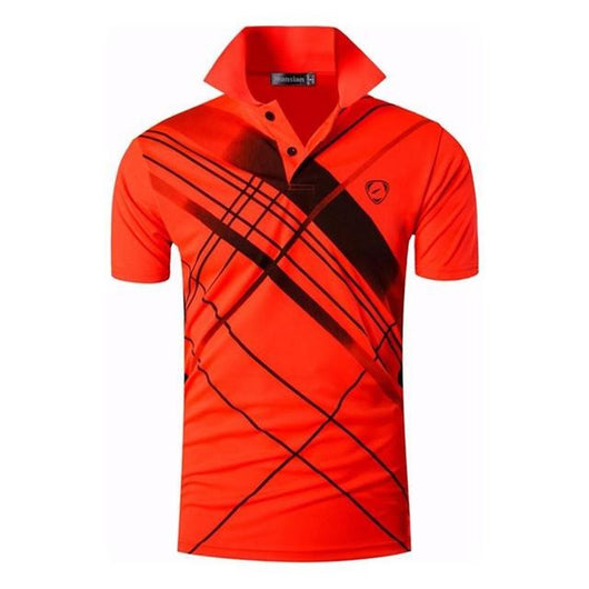 Polo Deportivo Manga Corta Rojo para Golf y Tenis - Image 16