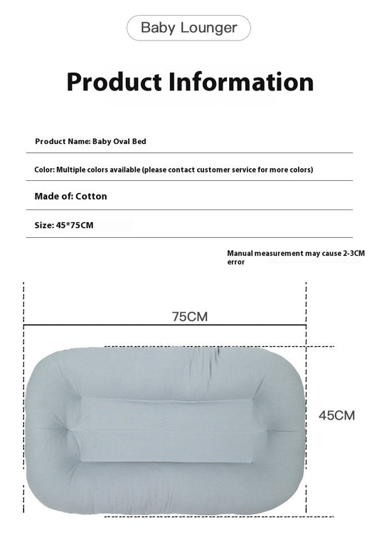 Almohada Portátil Protectora de Algodón para Bebé - Image 12