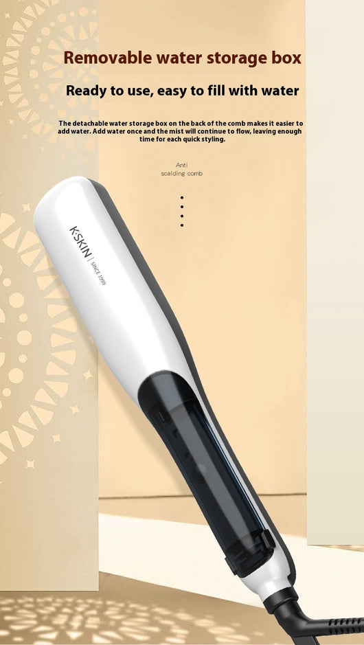 Peine Alisador de Vapor Golden Rice - Hidratación Profunda y Anti-Frizz - Image 14