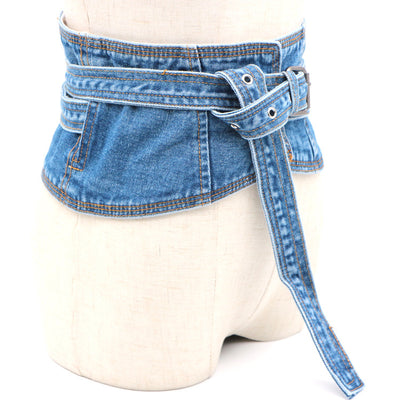 Faja Decorativa Denim para Mujer - Cinturón de Moda - Image 8