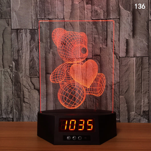 Lámpara LED Delfín 3D con Carga Inalámbrica - Luz Nocturna Brillante - Image 62