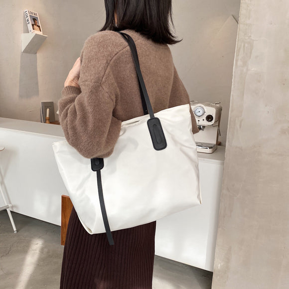 Bolso de Hombro Mujer Gran Capacidad Nylon Resistente