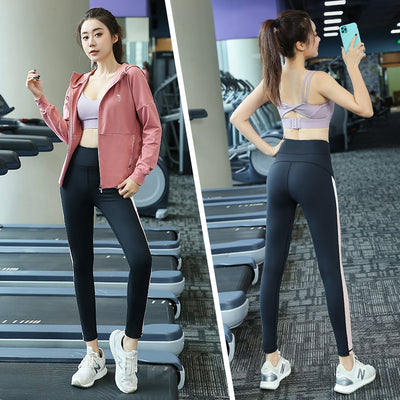 Conjunto de 4 Piezas Yoga Talla Grande Otoño Invierno para Mujer - Image 12