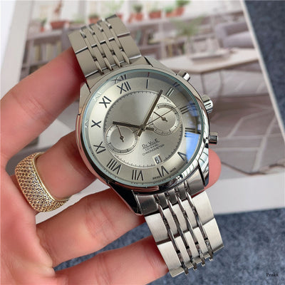 Reloj Casual de Acero Inoxidable con Calendario y Múltiples Funciones - Image 10