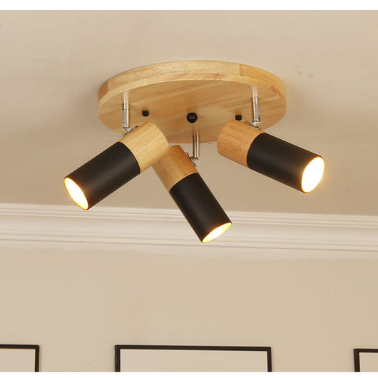 Foco Ajustable de Techo Log Simple - Iluminación Versátil - Image 12