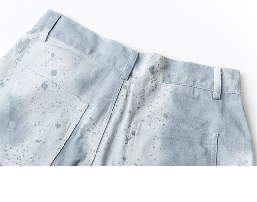 Pantalón Recto Cintura Alta Pierna Ancha para Mujer - Image 11