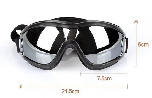 Gafas de Protección Solar UV para Mascotas - Resistentes al Agua y Viento