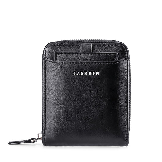 Billetera Corta de Hombre con Cierre - Diseño Casual Moderno - Image 3