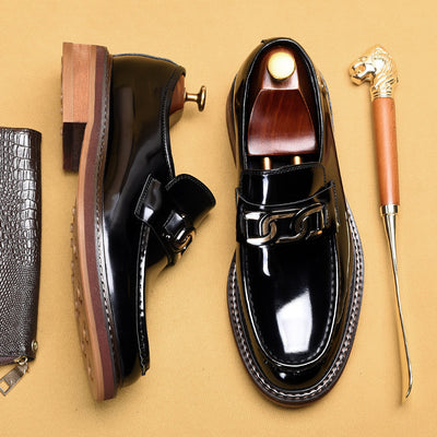Mocasines Ejecutivos con Hebilla Horsebit Estilo Británico - Image 4