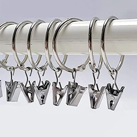 Anillo Retenedor de Acero Inoxidable para Cortinas - Clip Reforzado - Image 13
