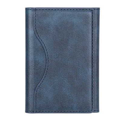 Billetera Magnética Tri-Fold de Cuero con Soporte para Tarjetas - Image 5