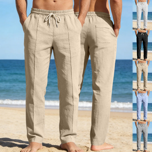 Pantalones Casuales Hombre Primavera-Otoño Corte Americano Suelto y Transpirable - Image 18