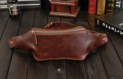 Bolsa Pecho Retro Hombre PU - Estilo Casual Una Correa - Image 10