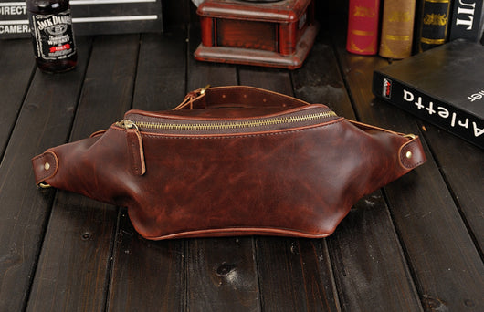 Bolsa Pecho Retro Hombre PU - Estilo Casual Una Correa - Image 10