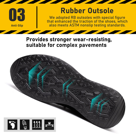 Botas de Seguridad Aislantes Todo Clima - Antiaplastamiento y Antipunzante - Image 14