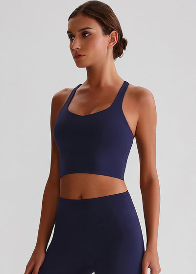 Sujetador Deportivo Cross Back para Yoga y Running - Image 39