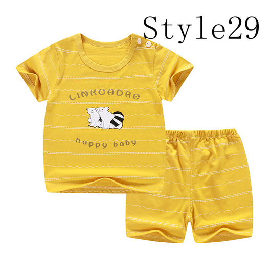 Traje Infantil de Algodón con Manga Corta - Image 2