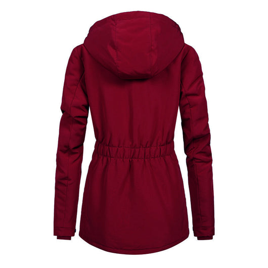 Abrigo Acolchado de Algodón para Mujer - Otoño Invierno - Image 8