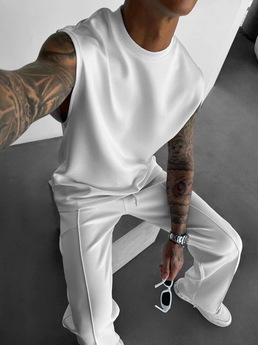 Traje de Verano para Hombre: Chaleco y Pantalón - Image 21